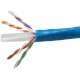 Monoprice Cat.6 UTP Network Cable - 1000 ft Category 6 Network Cable for Network Device - First End: 1 x Bare Wire - Second End: 1 x Bare Wire - Blue 9482