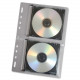 Fellowes CD Sheet Protectors for 3-Ring Loose-Leaf Binder (10/Pkg) 95304