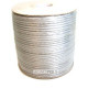 Monoprice 4 Wire, UL, 26AWG, Stranded, Silver - 1000ft - 1000 ft Phone Cable for Phone - Bare Wire - Bare Wire - Silver 955