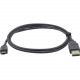 Kramer USB 2.0 A (M) to Mini-B 4-pin (M) Cable - 10 ft Mini USB/USB Data Transfer Cable for Peripheral Device, External Hard Drive, Camera, Computer - First End: 1 x Type A Male USB - Second End: 1 x 5-pin Type B Male Mini USB - 480 Mbit/s - Nickel Plated