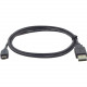 Kramer USB 2.0 A (M) to Mini-B 4-pin (M) Cable - 15.09 ft USB/USB Mini-B Data Transfer Cable for Computer, Peripheral Device, Camera, External Hard Drive - First End: 1 x Type A Male USB - Second End: 1 x 5-pin Type B Male Mini USB - 480 Mbit/s - Nickel P
