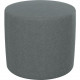 MooreCo Economy Pouf Stool / Ottoman - Large - Plywood, Hardwood18" x 18" x 16.5" - Foam - TAA Compliance 960001