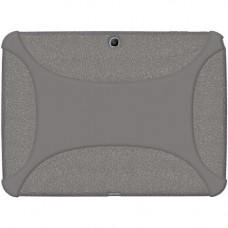 Amzer Silicone Skin Jelly Case - Grey - For Tablet - Gray - Shock Absorbing, Drop Resistant, Bump Resistant, Dust Resistant, Scratch Resistant, Damage Resistant, Tear Resistant, Strain Resistant, Stretch Resistant, Pinch Resistant - Silicone, Jelly 96100