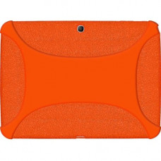 Amzer Silicone Skin Jelly Case - Orange - For Tablet - Orange Textured - Shock Absorbing - Silicone 96107