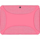 Amzer Silicone Skin Jelly Case - Baby Pink - For Tablet - Baby Pink - Shock Absorbing, Drop Resistant, Bump Resistant, Dust Resistant, Scratch Resistant, Damage Resistant, Tear Resistant, Strain Resistant, Stretch Resistant, Pinch Resistant - Silicone, Je