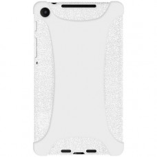 Amzer Silicone Skin Jelly Case - Solid White - For Tablet - Solid White - Shock Absorbing, Drop Resistant, Bump Resistant, Dust Resistant, Scratch Resistant, Damage Resistant, Tear Resistant, Strain Resistant, Stretch Resistant, Pinch Resistant - Silicone