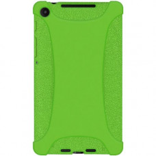 Amzer Silicone Skin Jelly Case - Green - For Tablet - Green - Shock Absorbing, Drop Resistant, Bump Resistant, Dust Resistant, Scratch Resistant, Damage Resistant, Tear Resistant, Strain Resistant, Stretch Resistant, Pinch Resistant - Silicone, Jelly 9613