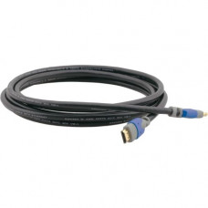 Kramer High-Speed HDMI Cable With Ethernet - 35.10 ft HDMI A/V Cable for Plasma, LCD TV, Blu-ray Player, DVD - First End: 1 x HDMI Male Digital Audio/Video - Second End: 1 x HDMI Male Digital Audio/Video - 1.28 GB/s - Supports up to 1920 x 1080 - Shieldin