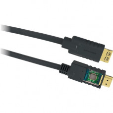 Kramer Active High Speed HDMI Cable with Ethernet - 24.93 ft HDMI A/V Cable for Audio/Video Device, DVD - First End: 1 x HDMI (Type A) Male Digital Audio/Video - Second End: 1 x HDMI (Type A) Male Digital Audio/Video - 18 Gbit/s - Supports up to 3840 x 21