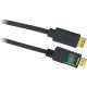 Kramer Active High Speed HDMI Cable with Ethernet - 50 ft HDMI A/V Cable for Audio/Video Device - First End: 1 x HDMI (Type A) Male Digital Audio/Video - Second End: 1 x HDMI (Type A) Male Digital Audio/Video - 18 Gbit/s - Shielding - Gold Plated Connecto