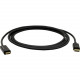 Kramer DisplayPort (M) to HDMI (M) 4K Active Cable - 6 ft DisplayPort/HDMI A/V Cable for Audio/Video Device, Computer, Monitor, Projector, PC, Notebook - First End: 1 x 20-pin DisplayPort Male Digital Audio/Video - Second End: 1 x 19-pin HDMI Male Digital