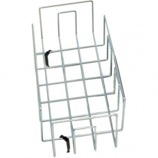 Ergotron NF Cart Wire Basket Kit - 11" Width x 7.5" Depth x 19.5" Height - Wire - Gray 97-544