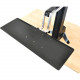 Ergotron Large Keyboard Tray for WorkFit-S - 0.2" Height x 27" Width x 8.9" Depth - Black 97-653