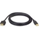 Ergotron 6-ft. USB 2.0 Extension Cable - 6 ft USB Data Transfer Cable - First End: 1 x Type A Male USB - Second End: 1 x Type A Female USB - Extension Cable - Shielding - Black 97-747