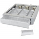 Ergotron SV Supplemental Storage Drawer, Single - Gray, White 97-862