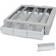 Ergotron SV Supplemental Storage Drawer, Triple - Gray, White 97-864