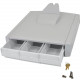 Ergotron SV Primary Storage Drawer, Triple - Gray, White 97-865
