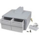 Ergotron SV44 Primary Double Tall Drawer for LCD Carts - 1 lb Weight Capacity - 18" Length x 18" Width x 13" Height - Gray, White 97-977