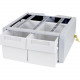 Ergotron SV43/44 Supplemental Double Tall Drawer - 1 lb Weight Capacity - Gray, White 97-984