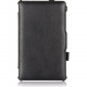 Amzer Carrying Case (Portfolio) for 8.4" Tablet - Black - Scratch Resistant - Vegan Leather, MicroFiber - Textured - Hand Strap 97197