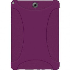 Amzer Silicone Skin Jelly Case - Purple - For Tablet - Textured - Purple - Drop Resistant, Bump Resistant, Shock Absorbing, Dust Resistant, Crack Resistant, Damage Resistant, Impact Resistant, Tear Resistant, Strain Resistant, Stretch Resistant - Silicone