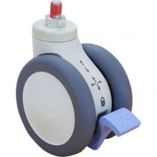 Ergotron SV 3-Function Caster - 4" Diameter - White, Gray, Blue 98-069