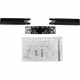 Ergotron Mounting Bracket for Monitor - Black - 2 Display(s) Supported25" Screen Support - 28 lb Load Capacity 98-101-009