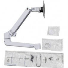 Ergotron Mounting Arm for Monitor - White - 1 Display(s) Supported - 25 lb Load Capacity 98-130-216