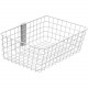 Ergotron SV Wire Basket, Large - Large - 5 lb Weight Capacity - 19.9" Length x 17" Width x 13" Depth x 6" Height - White 98-135-216