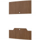 Ergotron CareFit Enclosure Laminate Kit - Modern - High Pressure Laminate (HPL) - Walnut Heights - TAA Compliant 98-419-891