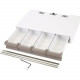 Ergotron CareFit Pro Quad Drawer - 1 lb Weight Capacity - White, Warm Gray 98-485