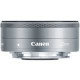 Canon - 22 mm - f/2 - Fixed Focal Length Lens for EF-M - Designed for Camera - 43 mm Attachment 9808B002