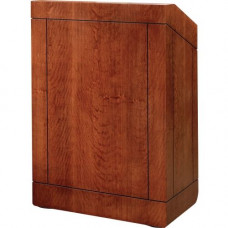 Da-Lite Providence Lectern - Rectangle Top - 29.50" Table Top Width x 15.50" Table Top Depth - 48" Height x 32" Width x 22" Depth - Veneer 98143