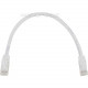 Monoprice Flexboot Cat.6 UTP Patch Network Cable - 1 ft Category 6 Network Cable for Network Device - First End: 1 x RJ-45 Network - Male - Second End: 1 x RJ-45 Network - Male - Patch Cable - Gold Plated Contact - CMX - 24 AWG - White - 1 Pack 9819