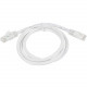 Monoprice Flexboot Cat.6 UTP Patch Network Cable - 3 ft Category 6 Network Cable for Network Device - First End: 1 x RJ-45 Network - Male - Second End: 1 x RJ-45 Network - Male - Patch Cable - Gold Plated Contact - CMX - 24 AWG - White - 1 Pack 9821