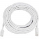 Monoprice Flexboot Cat.6 UTP Patch Network Cable - 25 ft Category 6 Network Cable for Network Device - First End: 1 x RJ-45 Male Network - Second End: 1 x RJ-45 Male Network - Patch Cable - Gold Plated Contact - CMX - 24 AWG - White - 1 Pack 9826