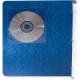 Fellowes Adhesive CD Holders - 5 pack - Sleeve - Slide Insert - Polyvinyl Chloride (PVC) - Clear - 1 CD/DVD 98315