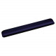 Fellowes Gel Wrist Rest-Sapphire - 0.6" x 18.5" x 2.8" Dimension - Blue - Gel, Lycra Cover - Wear Resistant, Tear Resistant, Skid Proof 98737