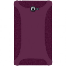Amzer Silicone Skin Jelly Case - Purple for Samsung Galaxy Tab A 10.1 2016 SM-T580N - For Tablet - Purple - Impact Resistant, Damage Resistant, Shock Absorbing, Drop Resistant, Crack Resistant, Scratch Resistant, Dust Resistant, Bump Resistant, Tear Resis