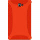 Amzer Silicone Skin Jelly Case - Orange - For Tablet - Orange - Impact Resistant, Damage Resistant, Shock Absorbing, Drop Resistant, Crack Resistant, Scratch Resistant, Dust Resistant, Bump Resistant, Tear Resistant - Silicone 98911