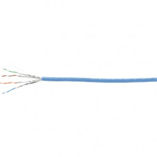 Kramer CAT6A U/FTP Video & LAN Bulk Cable - Low Smoke & Halogen Free - 1640.42 ft Category 6a Network Cable for Network Device, Transmitter, Receiver - Bare Wire - Bare Wire - Shielding - LSHF - 23 AWG - Blue 99-0461500