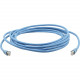 Kramer Four-Pair CAT6A U/FTP 4x2x23AWG Cable - 6 ft Category 6a Network Cable for Network Device, Transmitter, Receiver - First End: 1 x RJ-45 Male Network - Second End: 1 x RJ-45 Male Network - Shielding - Gold Plated Contact - LSHF - 23 AWG - Blue 99-34
