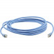 Kramer Four-Pair CAT6A U/FTP 4x2x23AWG Cable - 125 ft Category 6a Network Cable for Network Device, Transmitter - First End: 1 x RJ-45 Male Network - Second End: 1 x RJ-45 Male Network - Shielding - Gold Plated Contact - Blue 99-3460125