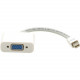 Kramer Mini DisplayPort (M) to 15-pin HD (F) Adapter Cable - 1 ft Mini DisplayPort/VGA A/V Cable for Audio/Video Device - First End: 1 x - Second End: 1 x 99-92200003
