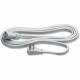 Fellowes Heavy Duty Indoor 9&#39;&#39; Extension Cord - 125 V AC / 15 A - Gray - 1 99595