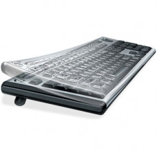 Fellowes Antimicrobial Custom Keyguard Cover Kit - Supports Keyboard - Abrasion Resistant, Tear Resistant, Crack Resistant, Dust Proof, Antimicrobial, Spill Resistant, Snug Fit, Easy to Clean, Grime Resistant - Polyurethane - Clear - 1 - TAA Compliance 99