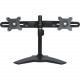 Leyard Planar AS2 Black Dual Monitor Stand - Up to 66lb - Up to 24" LCD Monitor - Black - Desk-mountable - TAA Compliance 997-5253-00