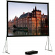 Da-Lite Heavy Duty Fast-Fold Deluxe 99814 Projection Screen - 184" - 16:9 - 102" x 172" - Dual Vision - GREENGUARD Compliance 99814