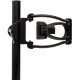 Ergotech Single Articulating Arm - Pole Clamp - Black A00030