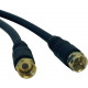 Tripp Lite 6ft Home Theater RG59 Coax Cable with F-Type Connectors 6&#39;&#39; - F Connector Male - F Connector Male - 6ft - TAA Compliance A200-006